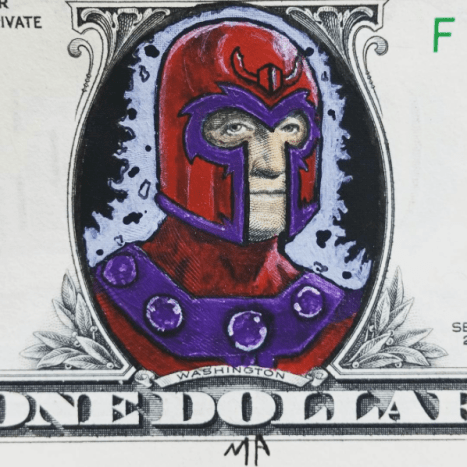 Tag 5: Magneto (Sollte das nicht auf einer Münze stehen?)