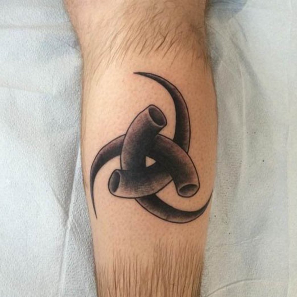 Hörner von Odin Tattoo