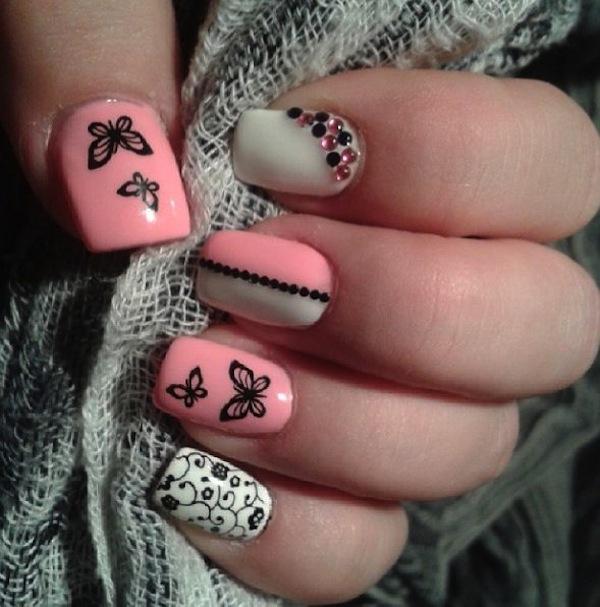 motýl nail art-34