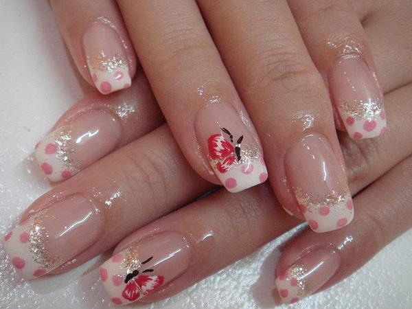 motýl nail art-30