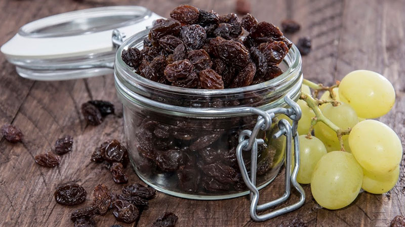 conserver les raisins dans un bocal en verre