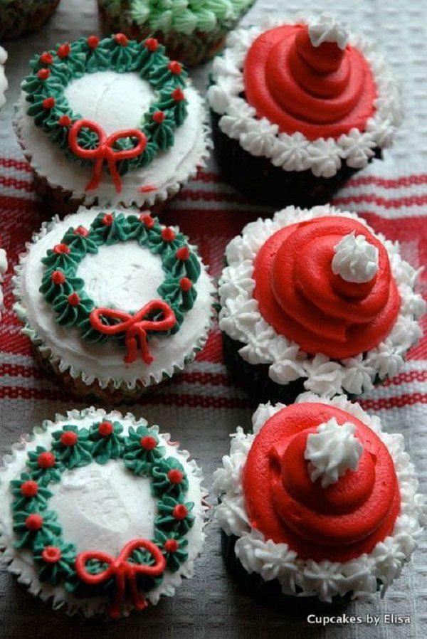 Weihnachts-Cupcake-Ideen