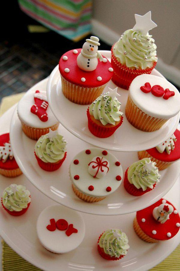1000 Bilder über Weihnachts-Cupcakes auf Pinterest Weihnachten - Weihnachtsmoment
