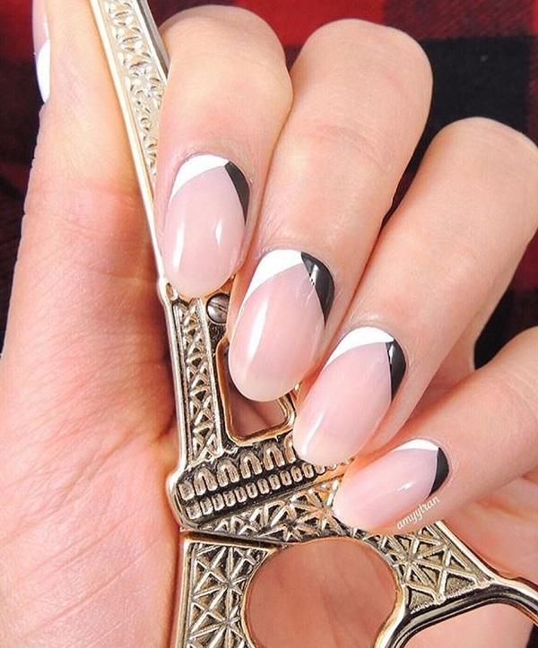 Geometric Nail Art