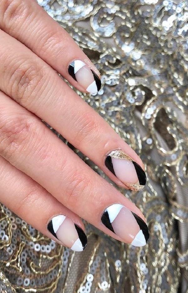 Geometric Nail Art