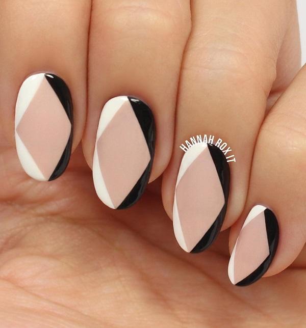 Geometric Nail Art