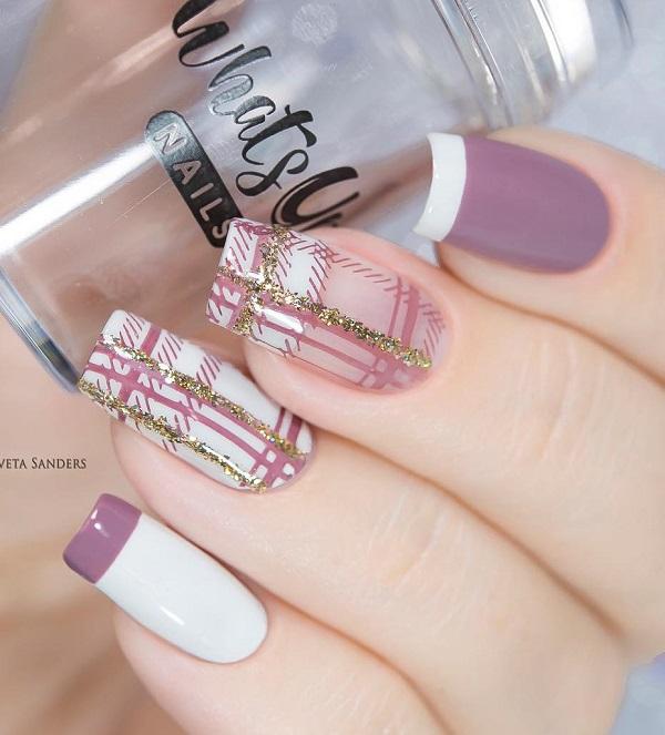 Geometric Nail Art