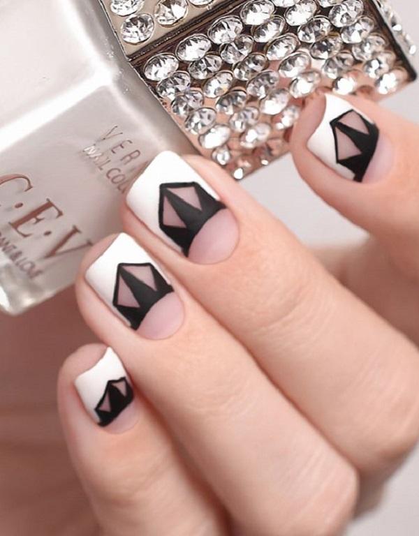 Geometric Nail Art