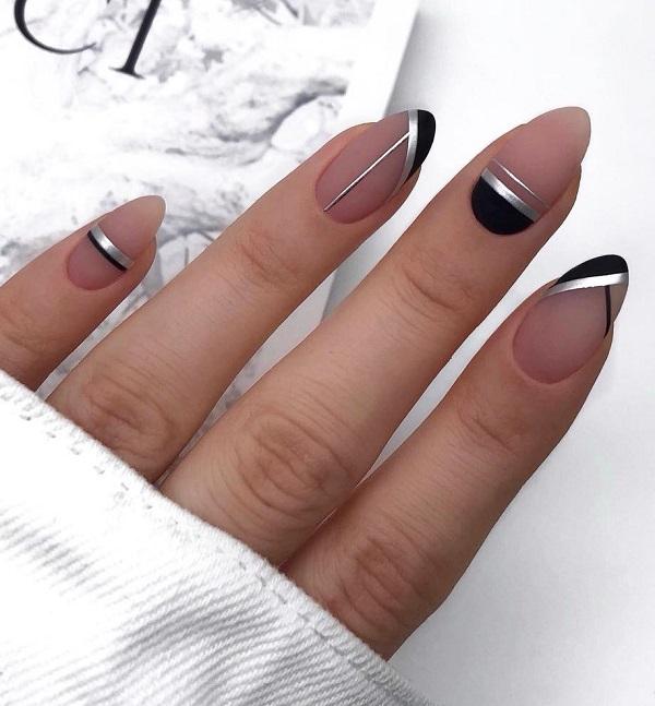 Geometric Nail Art