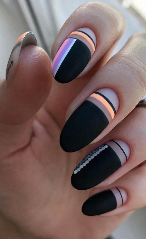 Geometric Nail Art