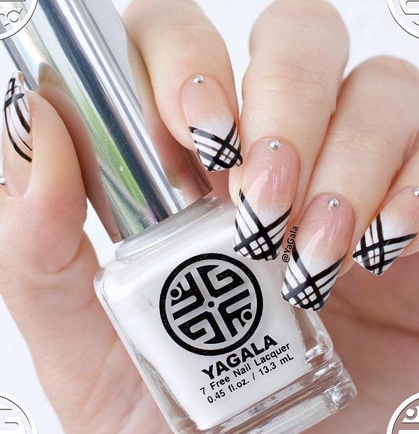 Geometric Nail Art