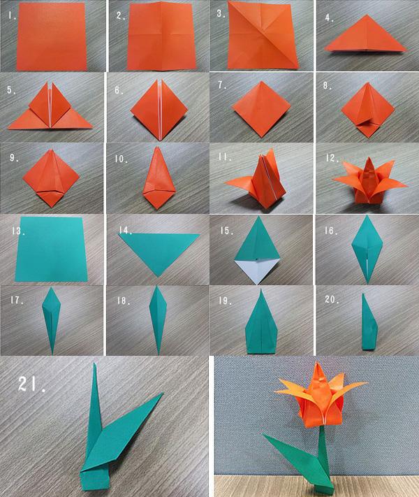 Origami-Blume-06