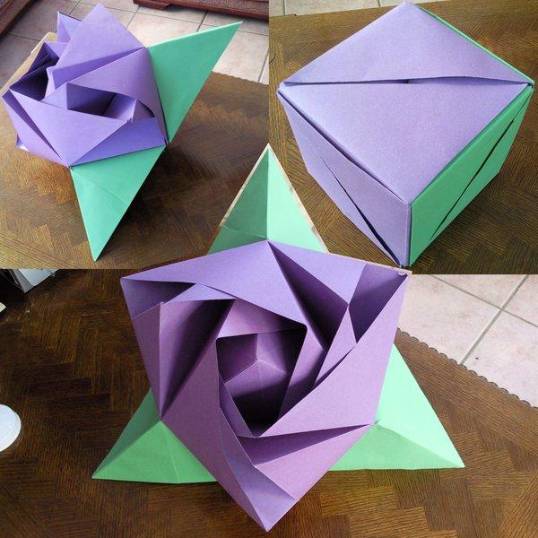 origami květina-18