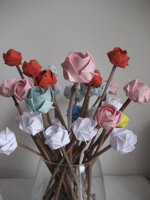 Origami-Blume-36
