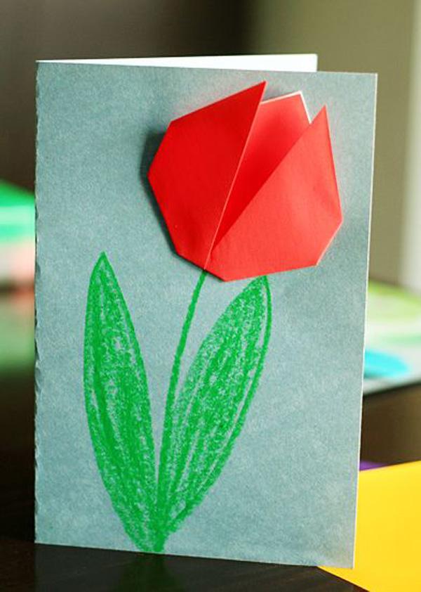 Origami-Blume-28