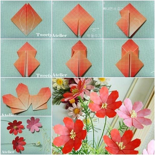 Origami-Blume-29