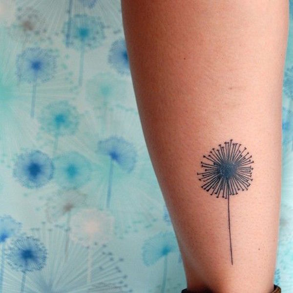 40 originálních návrhů tetování pampelišky