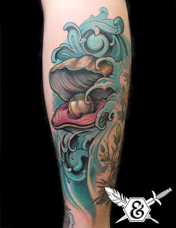 Muschel Tattoo-25