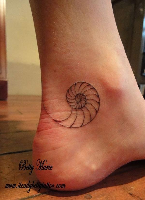 Shell Ray Tattoo-2