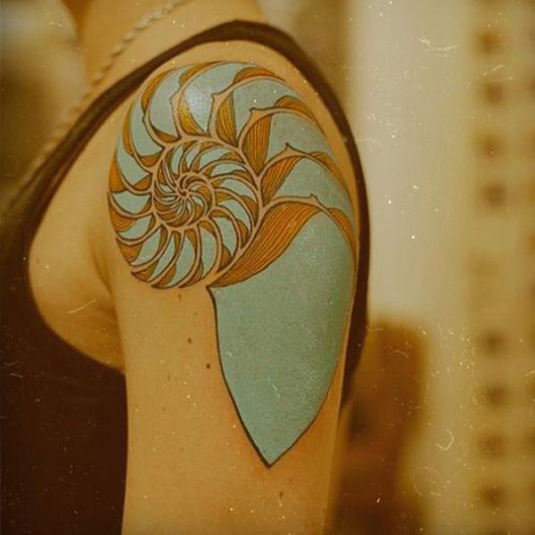 Shell Ray Tattoo-3