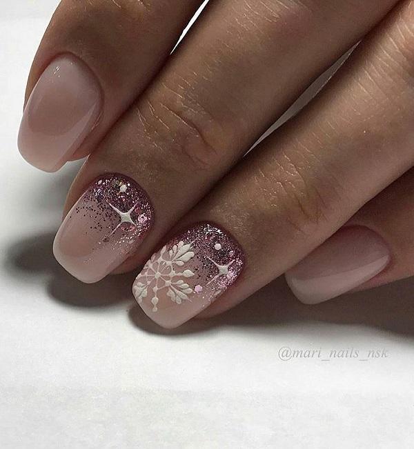 Snow Nail Art