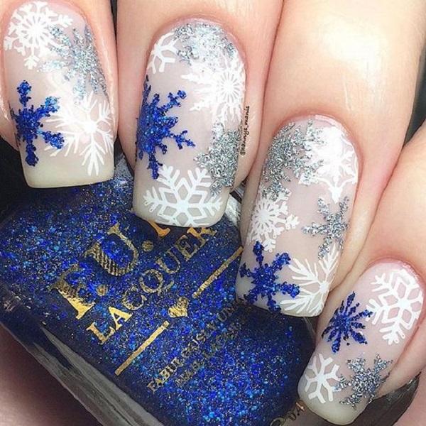 Snow Nail Art