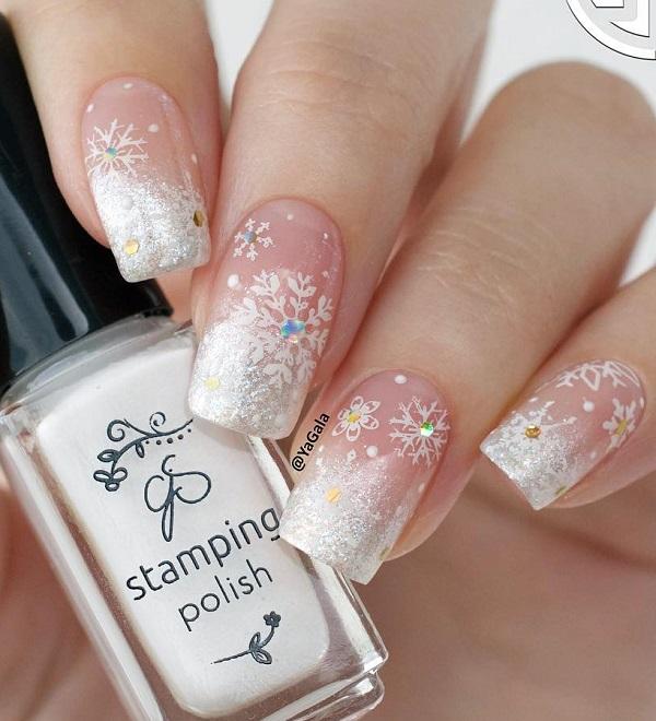 Snow Nail Art