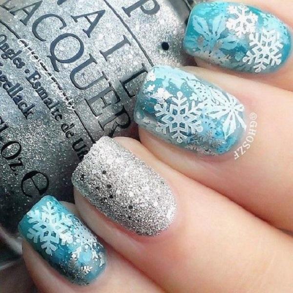 Snow Nail Art