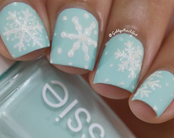 Snow Nail Art