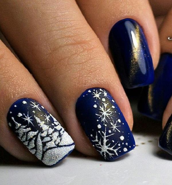 Snow Nail Art