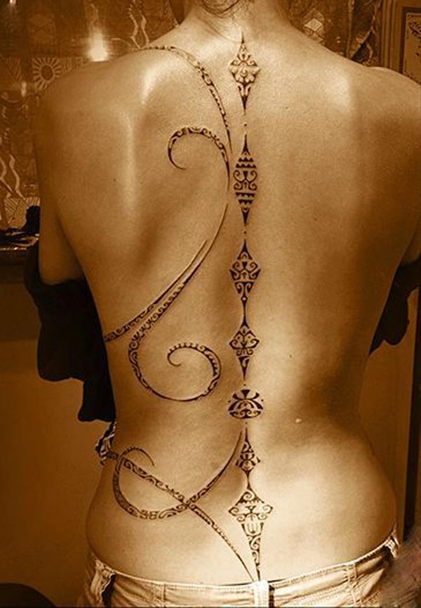 وشم العمود الفقري القبيلة 33