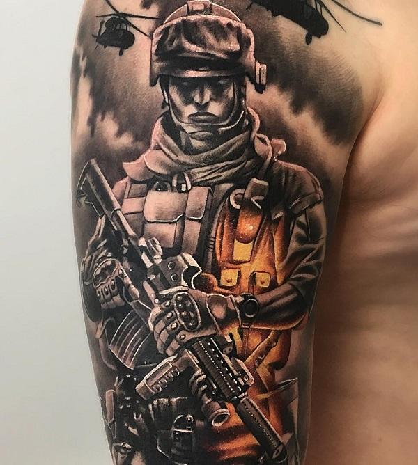 Krieg Tattoo