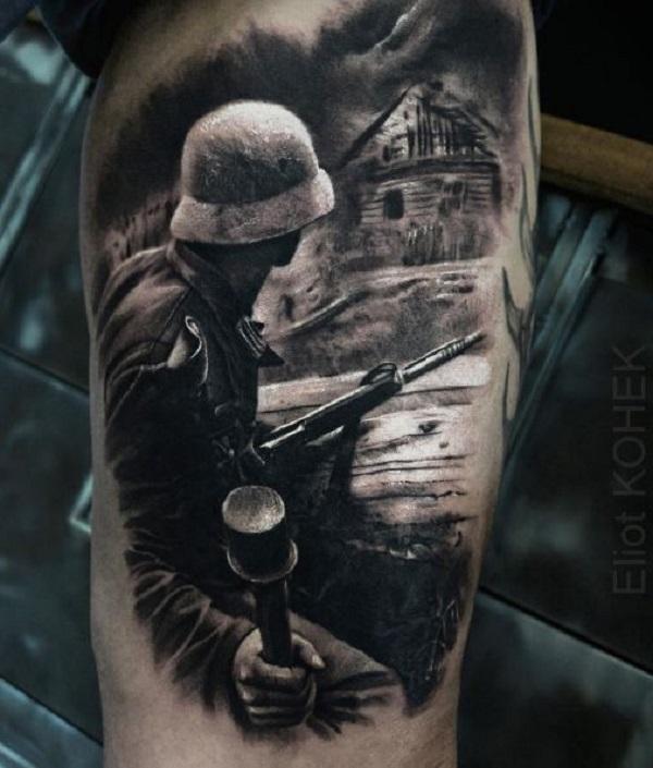 Krieg Tattoo