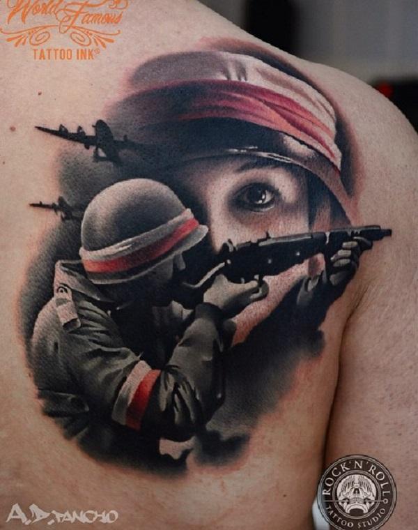 Krieg Tattoo