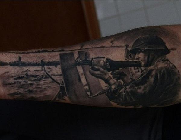 Krieg Tattoo