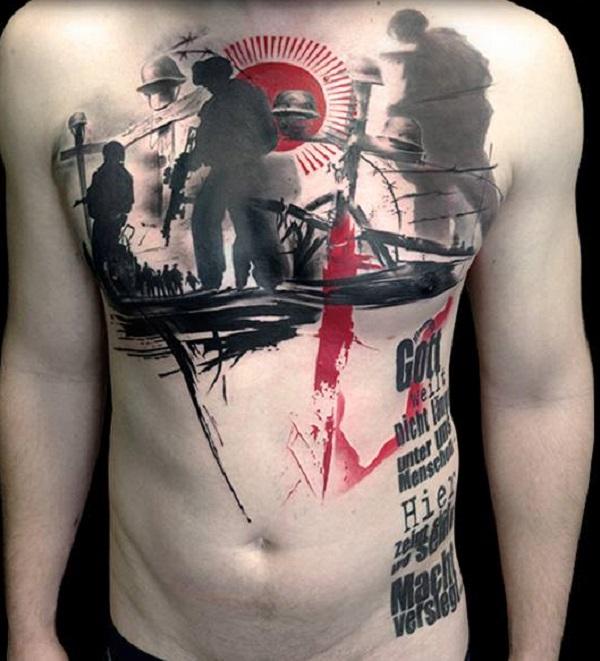 Krieg Tattoo