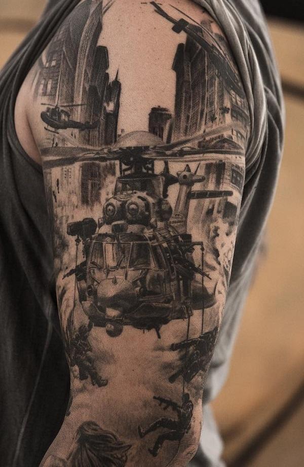 Krieg Tattoo