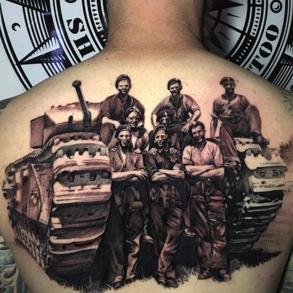 Krieg Tattoo