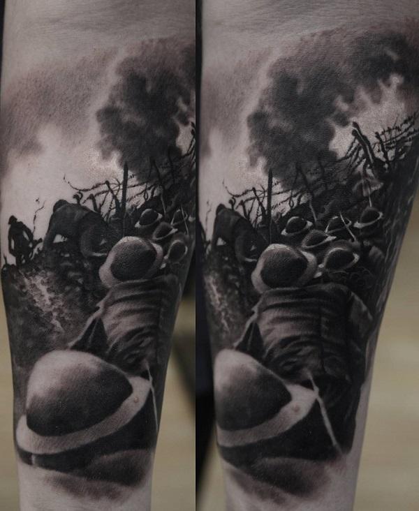 Krieg Tattoo