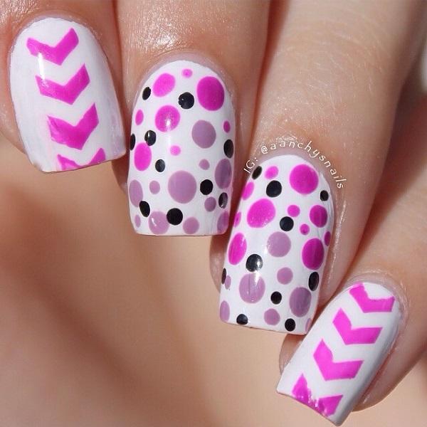 chevron nail art-8