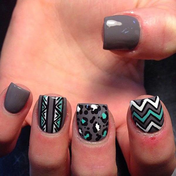 chevron nail art-45