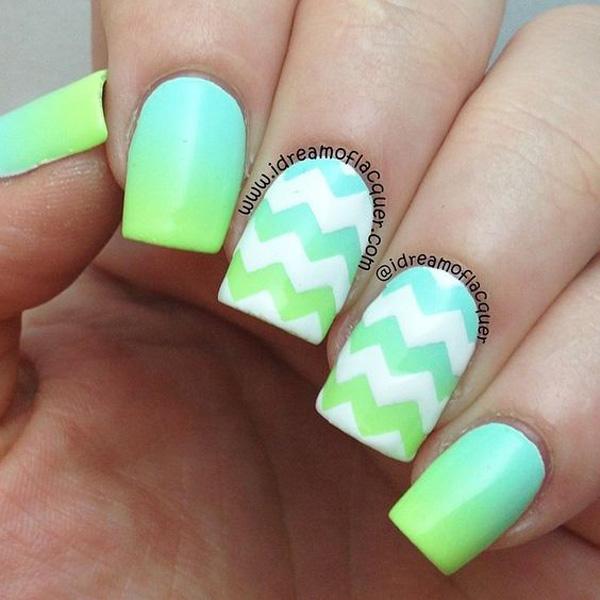 chevron nail art-40