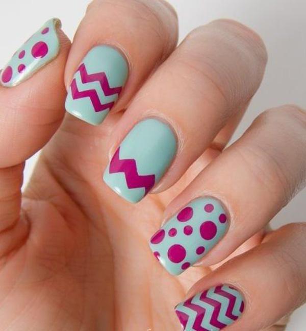 chevron nail art-43