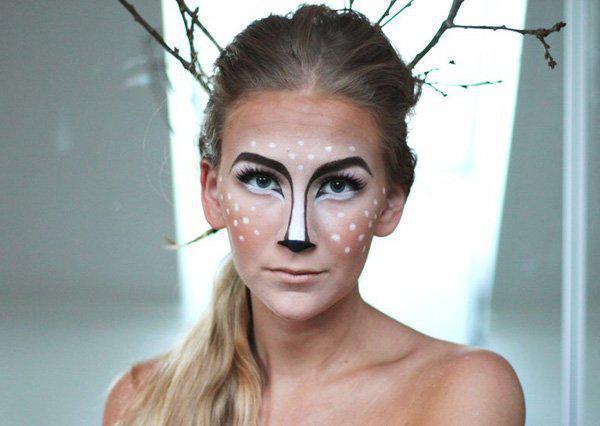 Halloween make -up pro ženy