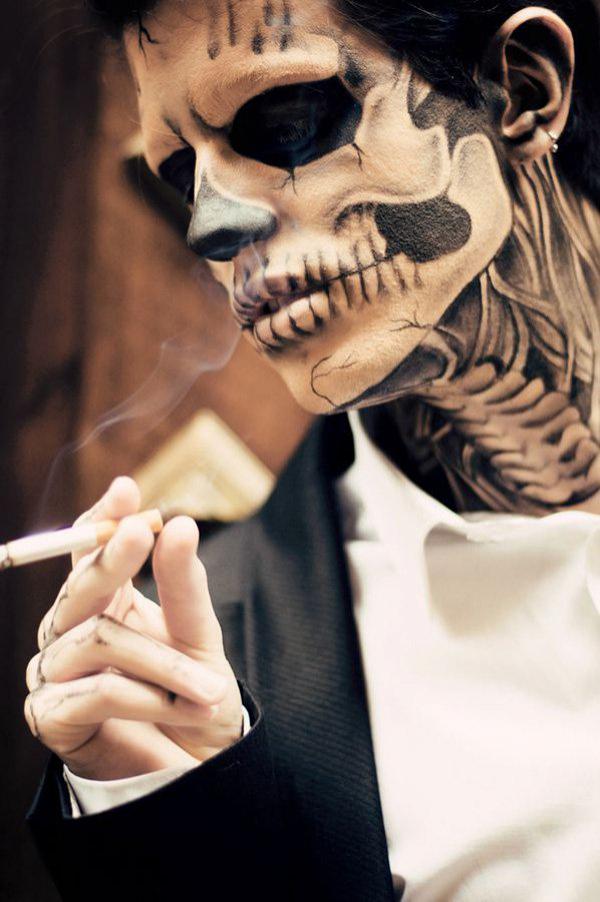 جمجمة التدخين