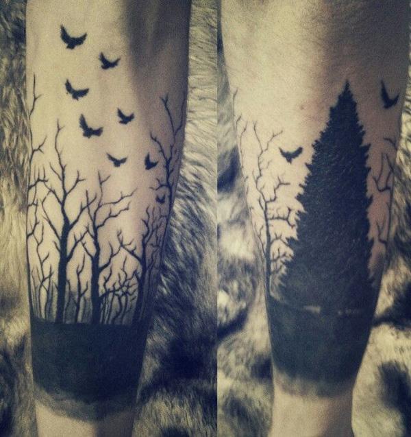 lesní rukáv-tetování-21