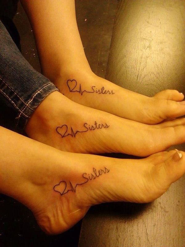 45 Schwester-Tattoos, um eine dauerhafte Bindung zu schaffen