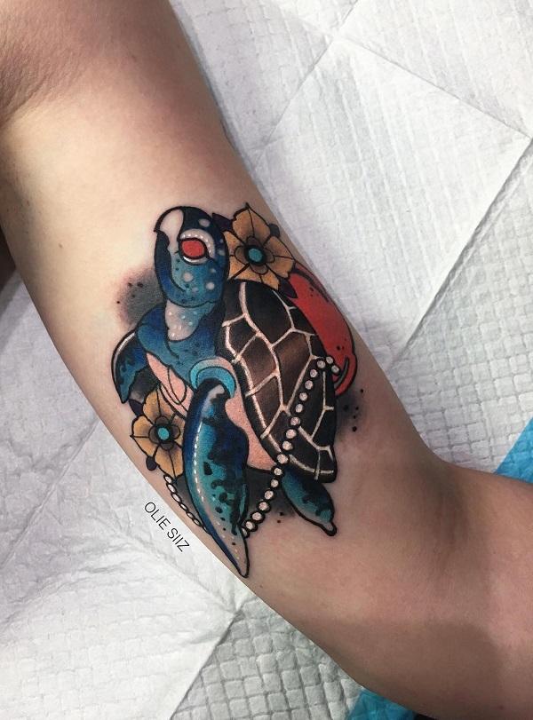 Schildkröte Tattoo