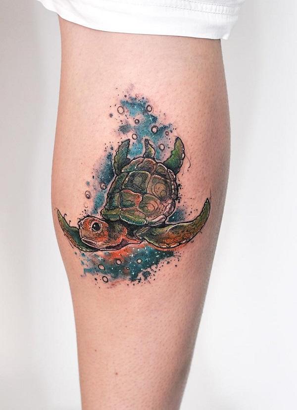 Schildkröte Tattoo