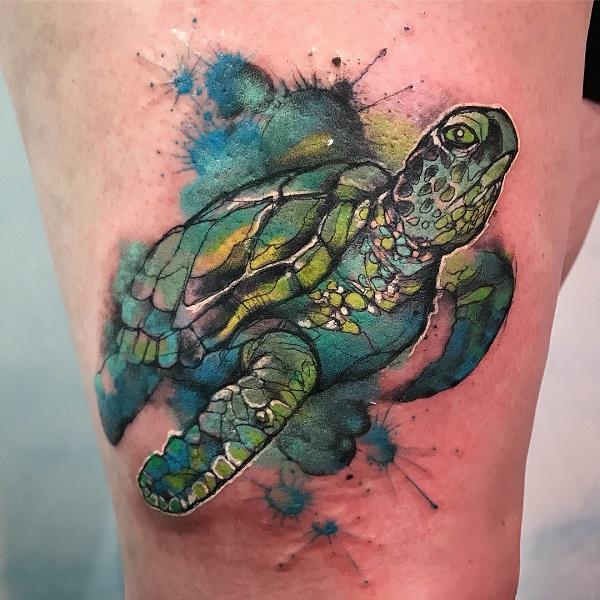 Schildkröte Tattoo